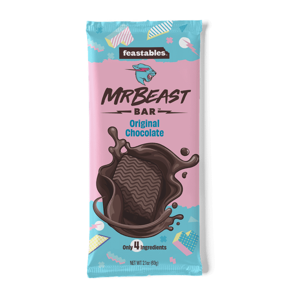 Mr. Beast Feastables Chocolate Bar | Flavor Ships Assorted