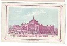 1876 Centennial Exhibition Card -- Art Gallery - Burt