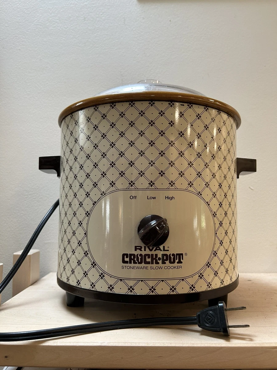 Vintage Rival Crock Pot Slow Cooker Qt Model 3100/2, 57 OFF