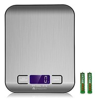 Digital Kitchen Scale Multifunction Food 11 Lb 5 Kg Stainless Steel W/batteries Digital Kitchen Scale Multifunction Food 11 Lb 5 Kg Stainless Steel W/batteries