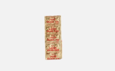 3x Dabur LaxmiVilas Ras - Laxmi Vilas Ras - 10 Tabletten Streifen