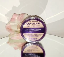 CoverGirl Simply Ageless Instant Wrinkle Blurring Pressed Powder 0.39oz YOU PICK