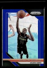 Dewayne Dedmon 2018-19 Panini Prizm #58 Prizms Blue /199 Atlanta Hawks