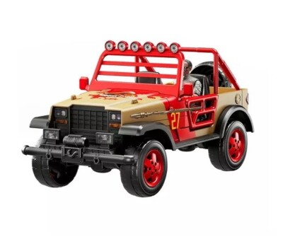 Jurassic Park 93 Classic Ray Arnold Figure Off Road Tracker Jeep