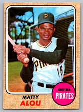 1968 TOPPS #270 MATTY ALOU PIRATES