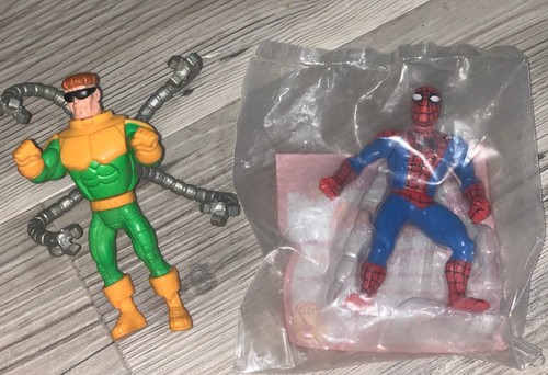 1994 McDonalds Happy Meal Toy Lot - Amazing Spiderman #1 NEW In Bag w/Doc Ock