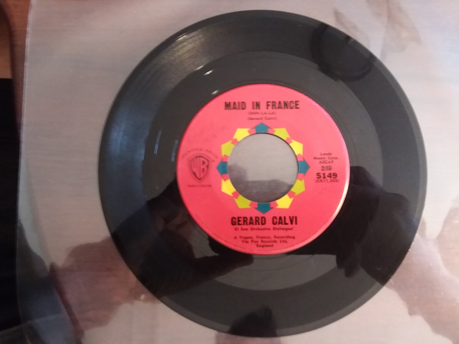 1960 EXC RARE Gérard Calvi Et Son Orchestre Maid In France (Ooh-La-La)  5149 45