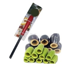 1 X Fruits and Vegetables Zucchini Corer Stainless Steel حفارة كوسا مقوار