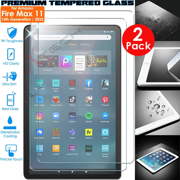 Pellicola In Vetro Temperato 9H Per Amazon Fire HD 10 Kids (2021, 11a Gen) | Antigraffio