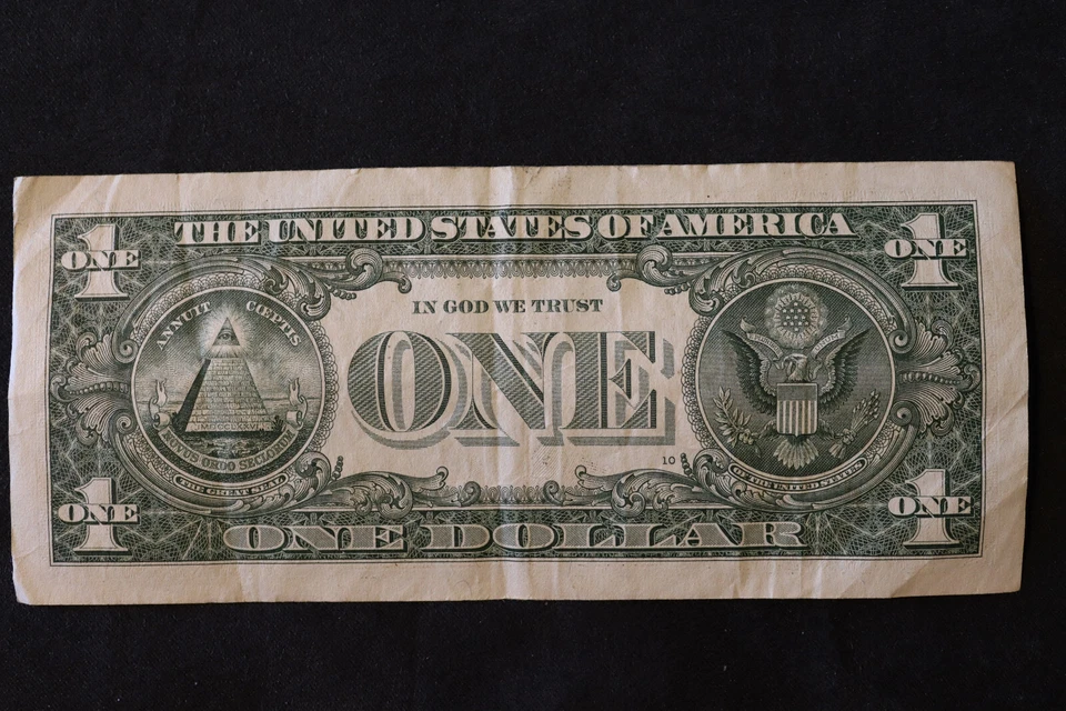 [AUG 29, 2015] $1 ONE DOLLAR   BIRTHDAY/ANNIVERSARY NOTE.  SN # L 20158290 B - Image 3 of 3