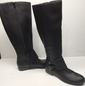 kohls black knee high boots