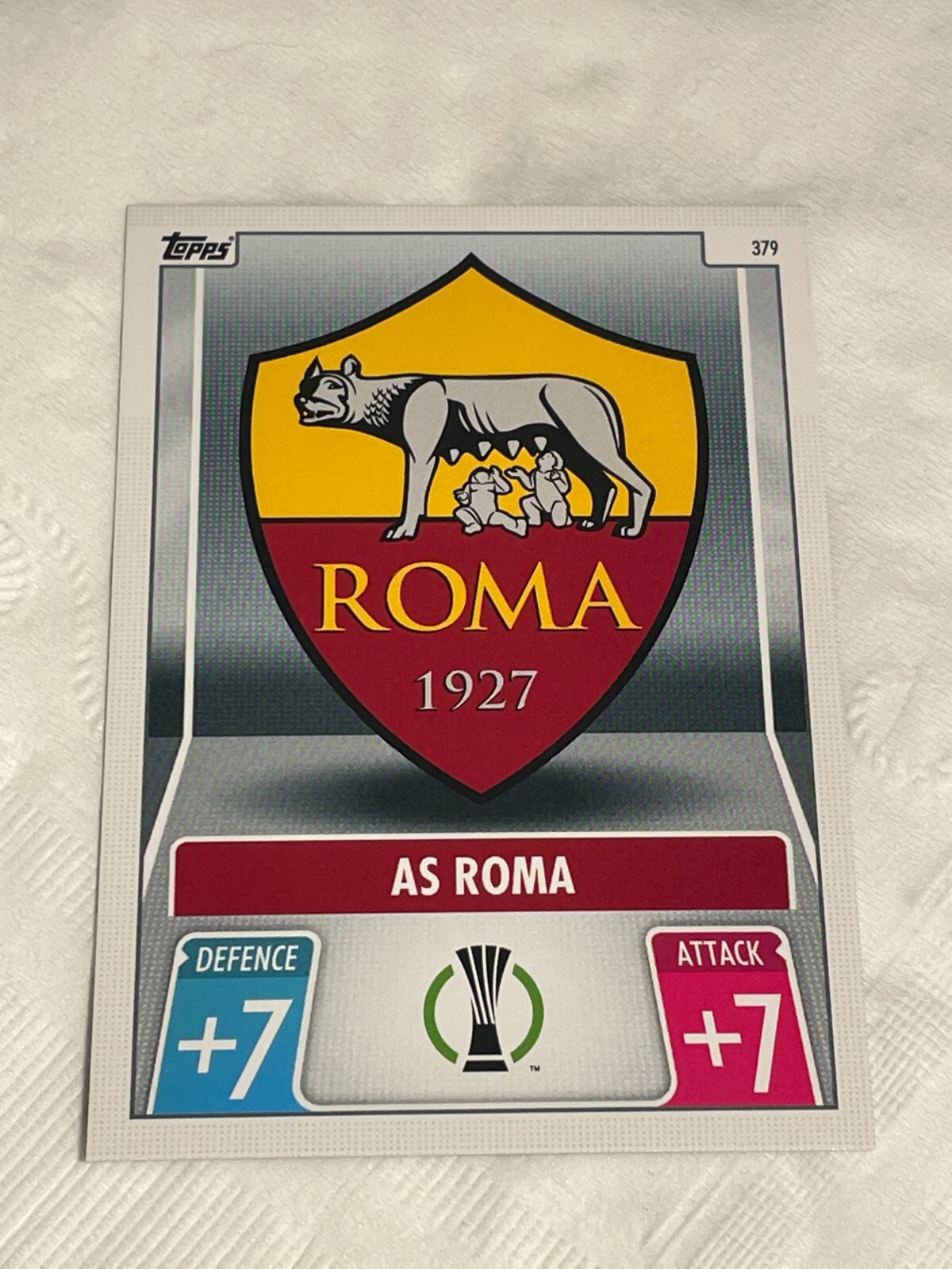 AS Roma Logo 2021-2022 Topps Match Attax Soccer Card #379 (NM) | eBay
