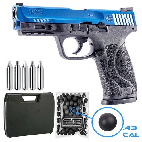 Umarex S&W M&P9 Paintball Marker, w/ 200 Paintsoft Balls & 5 CO2