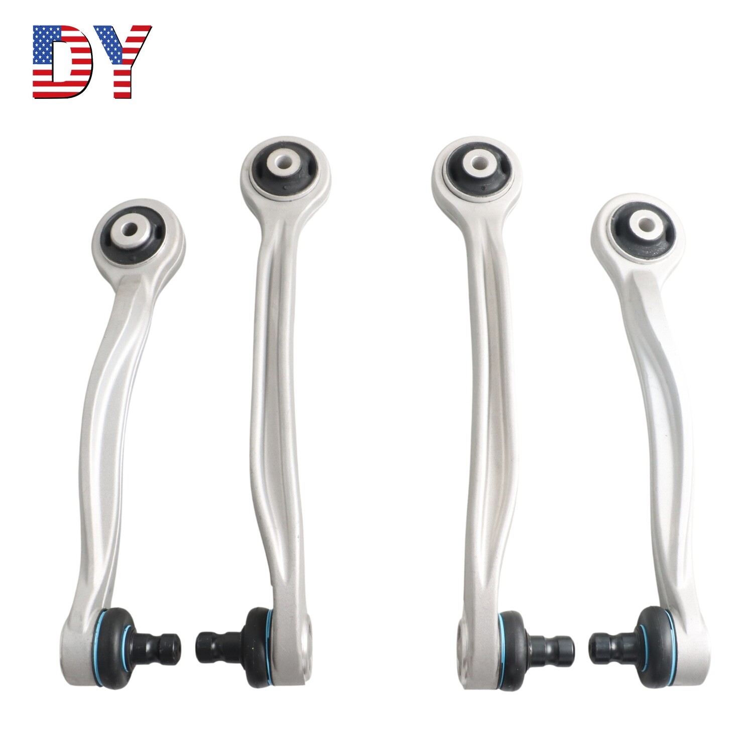 4 Pcs Upper Control Arms for 2004-2018 Bentley Continental Gt Gtc & Flying Spur 