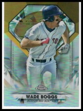 2022 Topps Chrome Update #DGC-29 Wade Boggs Diamond Greats Die Cuts Red Sox