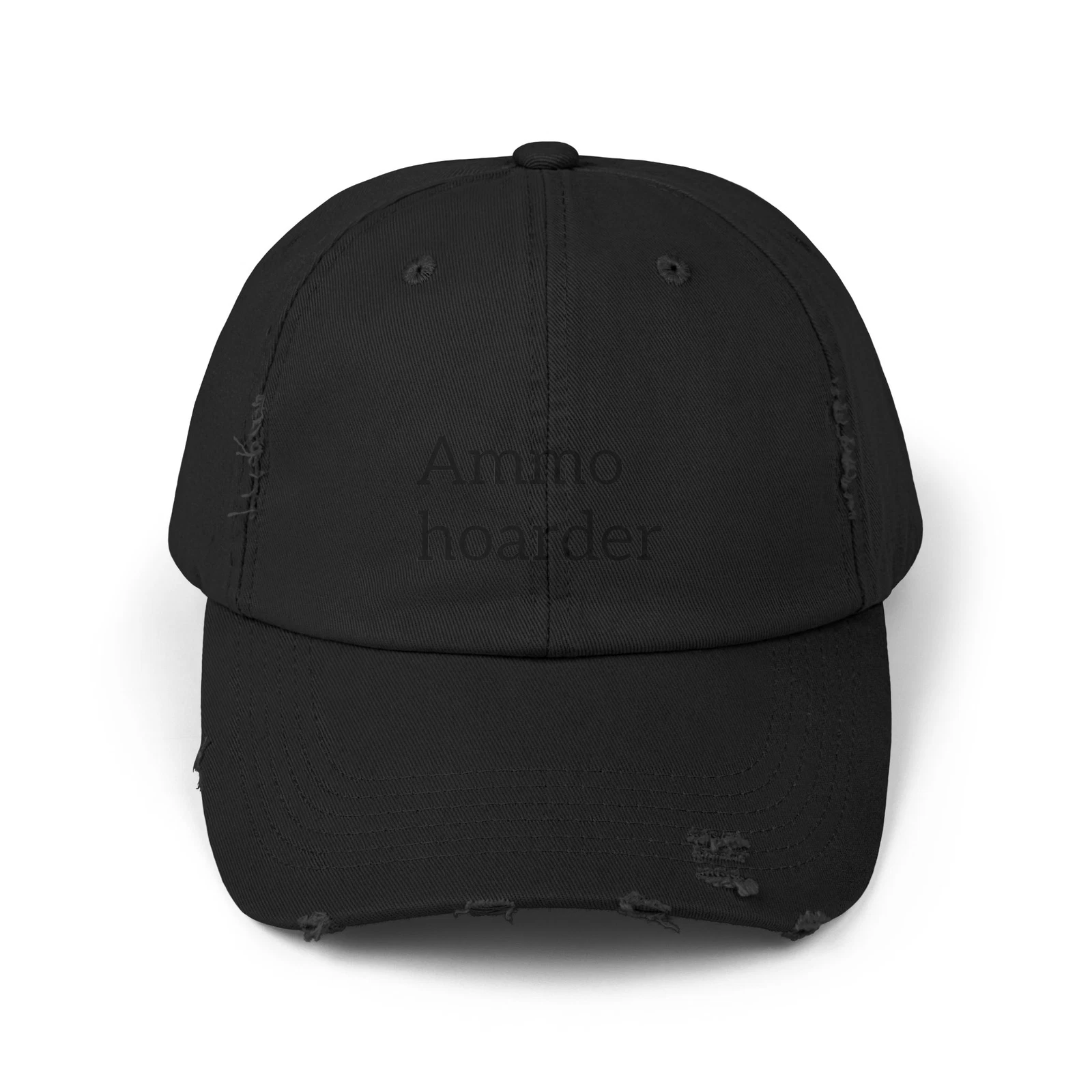 Ammo Unisex Distressed Cap