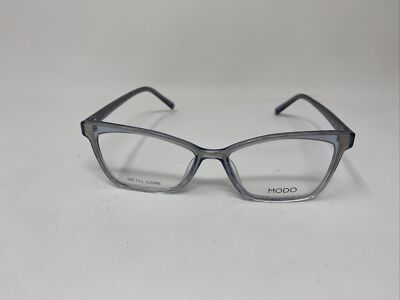MODO EYEWEAR 6619 SIL SILVER BLUE TRANSLUCENT 52/15/140 EYEGLASSES FRAME P994