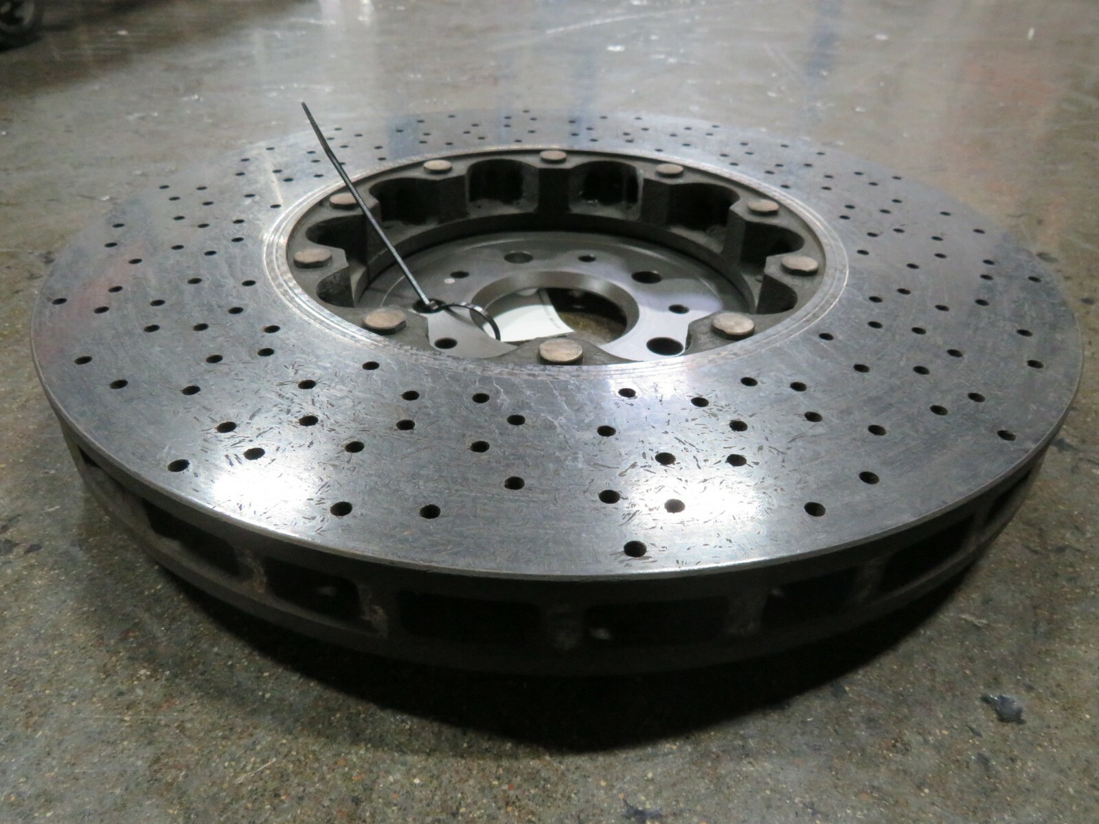 Ferrari 599 GTB, Front CCM Brake Rotor, Carbon Ceramic, Used, P/N 225853