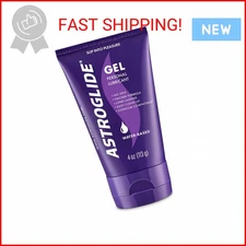 Astroglide Water Based Lube (4oz), Ultra Gentle Gel Personal Lubricant for Vagin