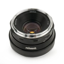Pergear 35mm F/1.6 Manual Prime Camera Lens - Great Bokeh - Sony E Mount - New