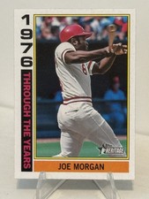 2025 Topps Heritage Through The Years #TTY-1 Joe Morgan Cincinnati Reds HOF