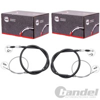 2X A.B.S. Handbremsseile Hinten Passend FüR Seat Toledo Skoda Rapid Scheibenbrem