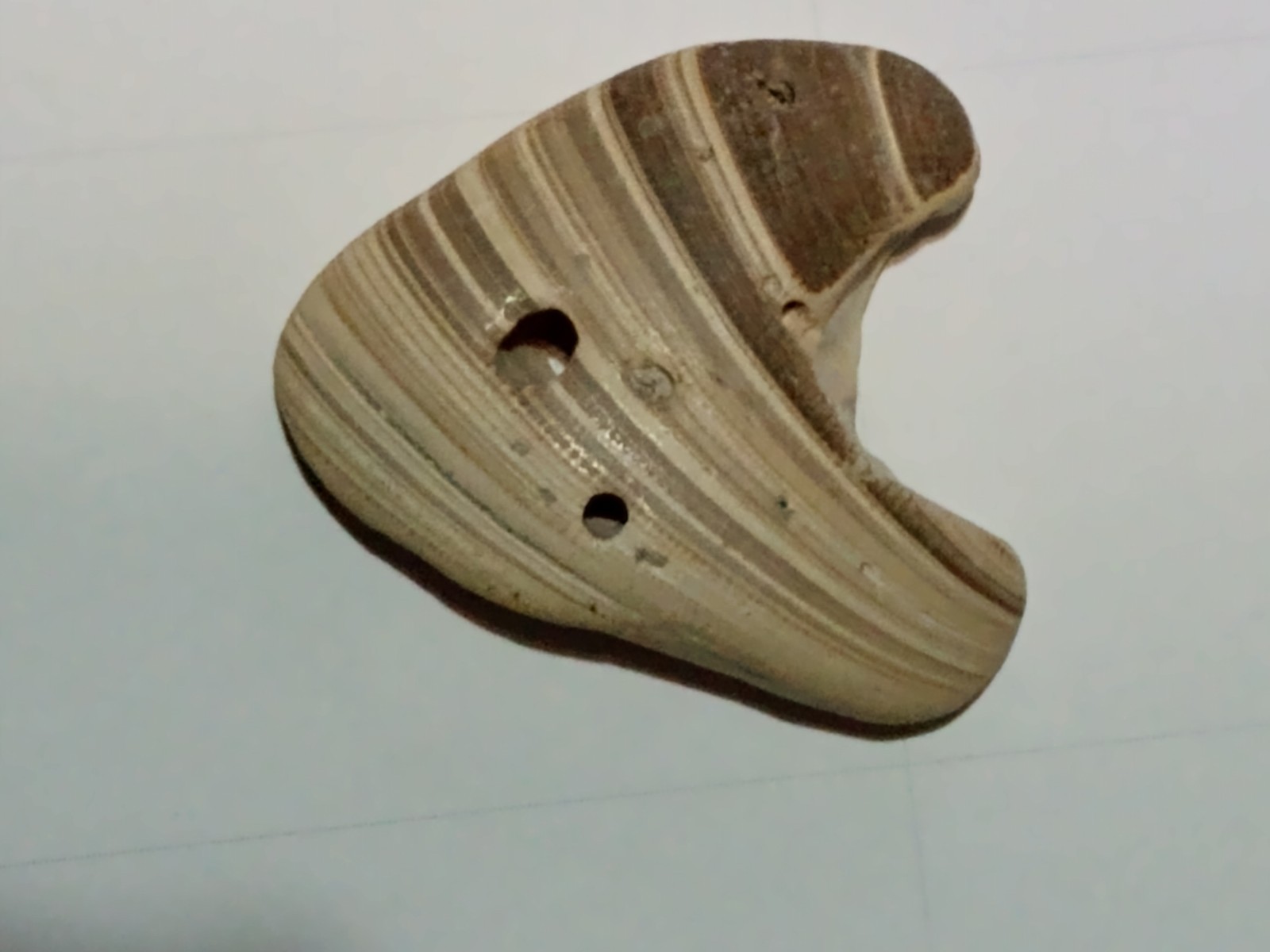 Native American Gorget Pendant Shell Beautiful Un… - image 4