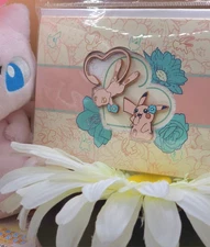 Pokemon Center 2020 Pikachu & Mew Admiration Pokemon Pin And Card - SEALED