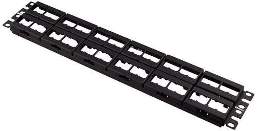 PANDUIT 48 Port Modular Patch Panel Frame - 第 1/2 張圖片
