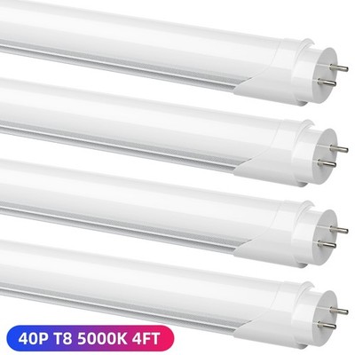 40-Pack 22W T8 4FT LED Shop Light Tube Bulb G13 5000K Workshop Lighting Lamp ETL