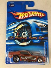 Hot Wheels 2005 71 Mustang Funny Car Orange 182