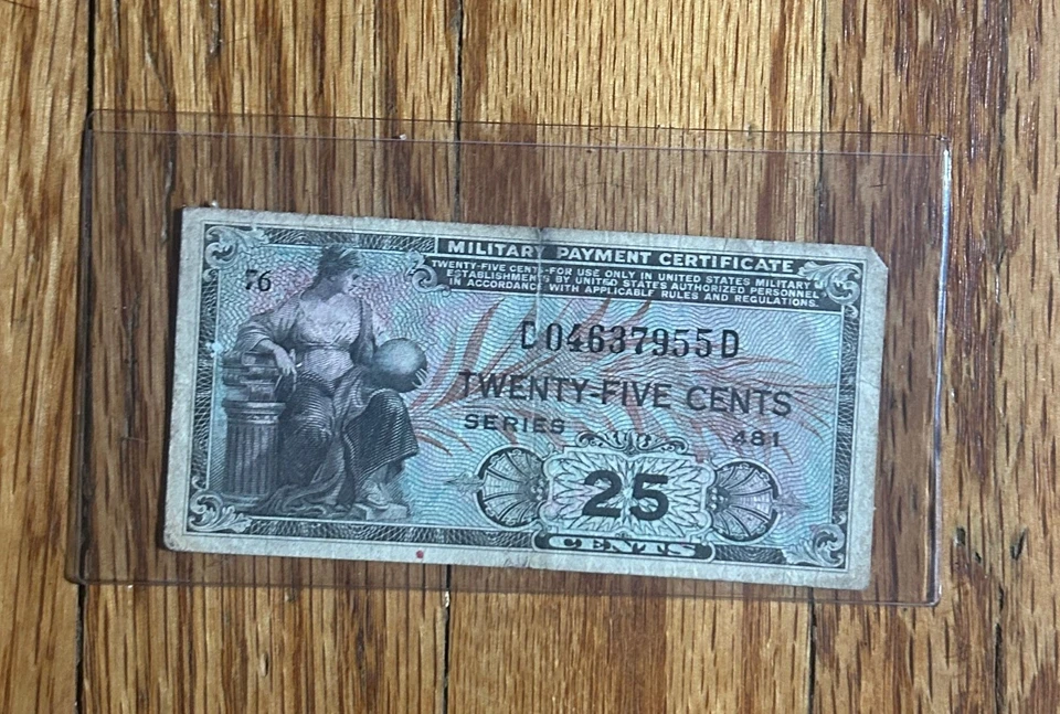 Military Payment Certificate Lot Of 75 MPC Several Series And Denominations Bulk - Image 4 of 4