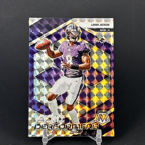 2025 Panini Mosaic #3 Lamar Jackson Epic Performers Mosaic