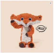 16/40cm Cartoon Fox Plush Toy – Kawaii Stuffed Doll Pillow & Keychain