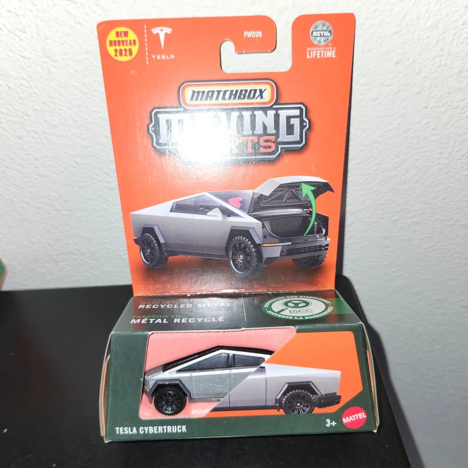 2025 Matchbox Moving Parts Tesla Cybertruck, HTF, Fast Ship! - Image 3 of 4