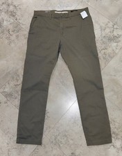 Banana Republic Men's Lived In Chino Slim Fit 34 X 32 Green