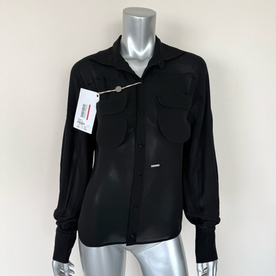 NWT!!! Dsquared2 women silk blouse size 38 IT or 8 US Authentic Retail 850$