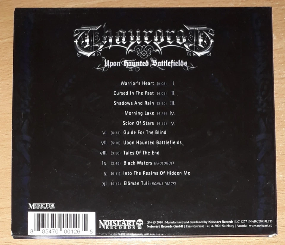 Thaurorod - Upon Haunted Battlefields CD Digipak (Power Metal) *Zustand Sehr Gut - Bild 2 von 4