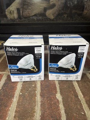 Lot of 2 PAR38 Bulbs 80W 3000K 1580 Lumens Medium E26 Base
