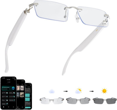 AI Translation Glasses, Bluetooth Eyeglasses with Real-Time Translator for 164 L