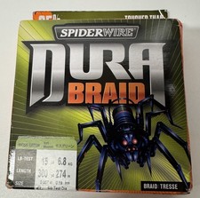 SpiderWire DuraBraid 15 lb 300 yd Moss Green Braided Fishing Line