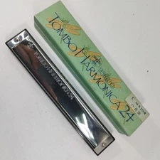 Tombo Dragonfly C Major Harmonica 24 Holes Used - Excellent Condition