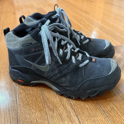 Nike ACG Salbolier Mid Waterproof Boots Shoes Mens 8 Suede Leather Hiking Trail