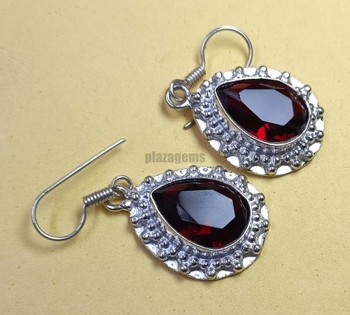 40.30 Ct Natural Red Topaz Pear Shape Gemstone for Women’s Earrings Jewelry 5AOD - Picture 6 of 8