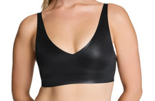 SPANX Shape LuxeShine Bralette Black Shimmer Size S NWOT 10584R