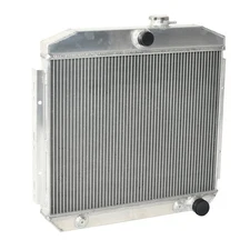 For 1955-1957 Chevy Block V8 150 210 Bel Air 3 Row Core Light Cooling Radiator