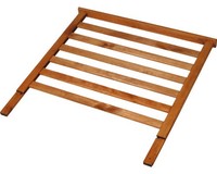 Rankgitter-Aufsatz Dobar Kubus 78 X 5 X 78 Cm Hellbraun