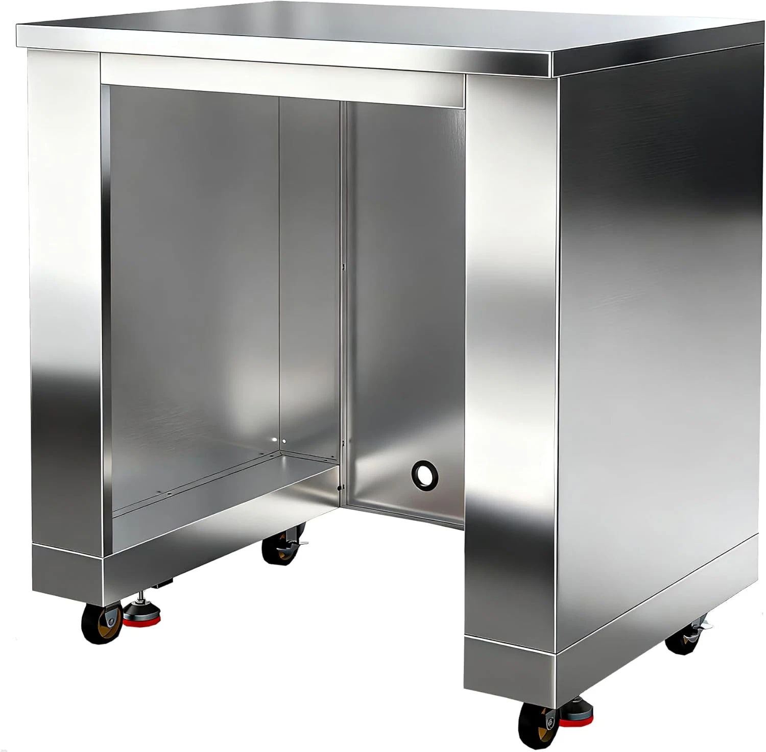 24" Stainless Steel Outdoor Kitchen Cabinet for Beverage Refrigerator
Opens in a new window or tab