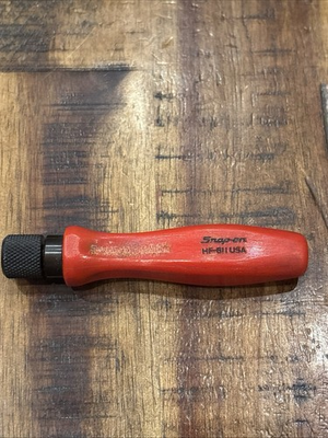 #ad Snap on Tools USA RED Miniature Needle File Holder Handle HF611 $40.00
