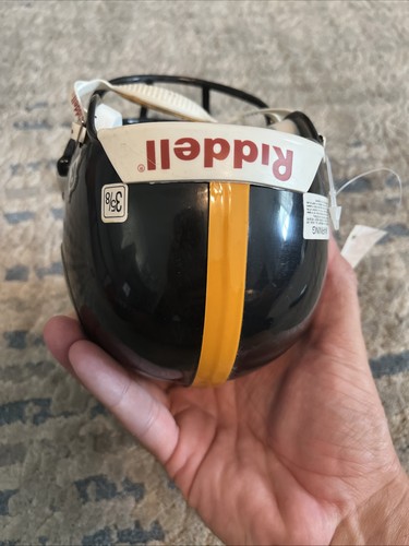 Antwaan Randle-El "82" firmato Pittsburgh Steelers Riddell Mini casco NFL - Foto 10 di 11